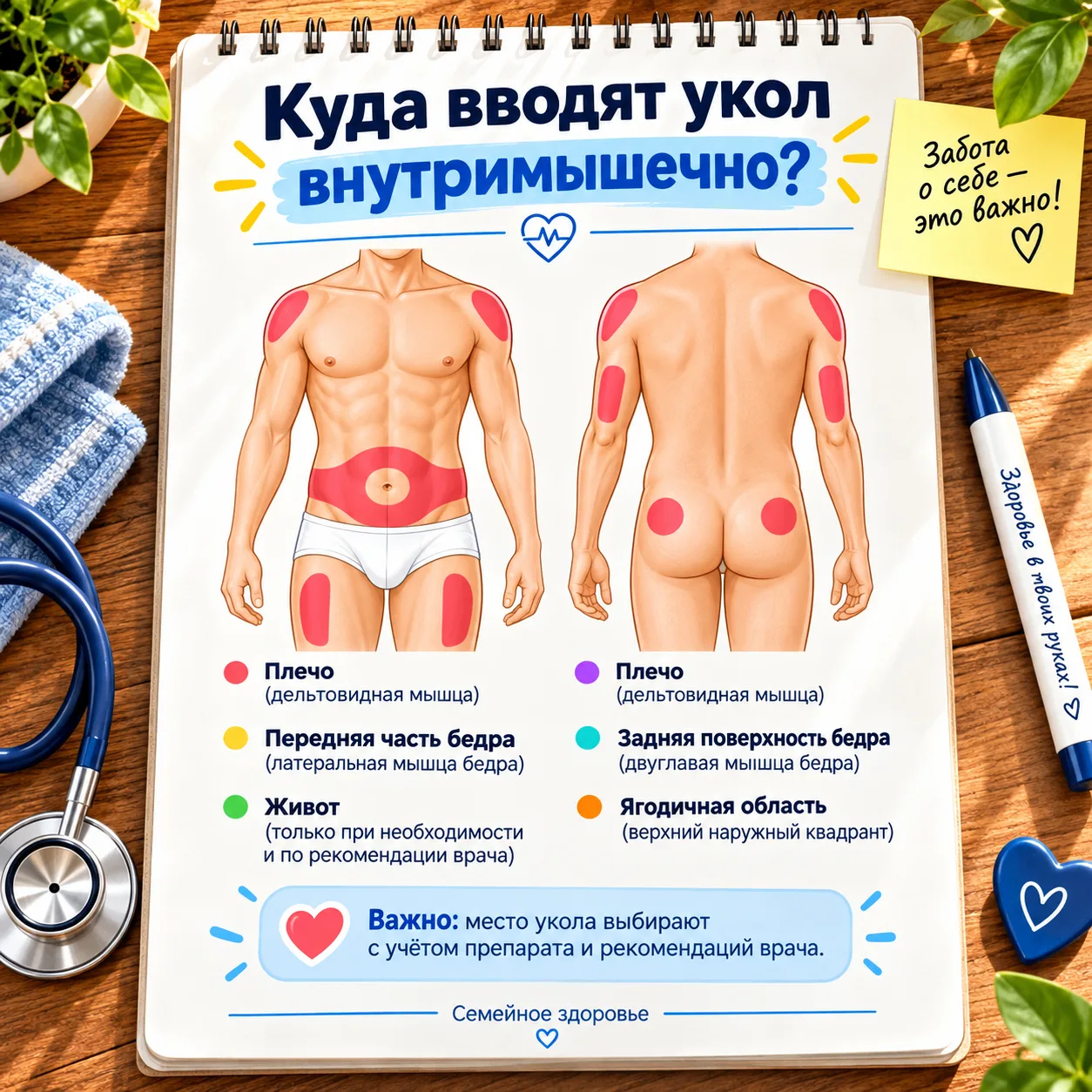 💉 Укол дома: что важно знать до инъекции