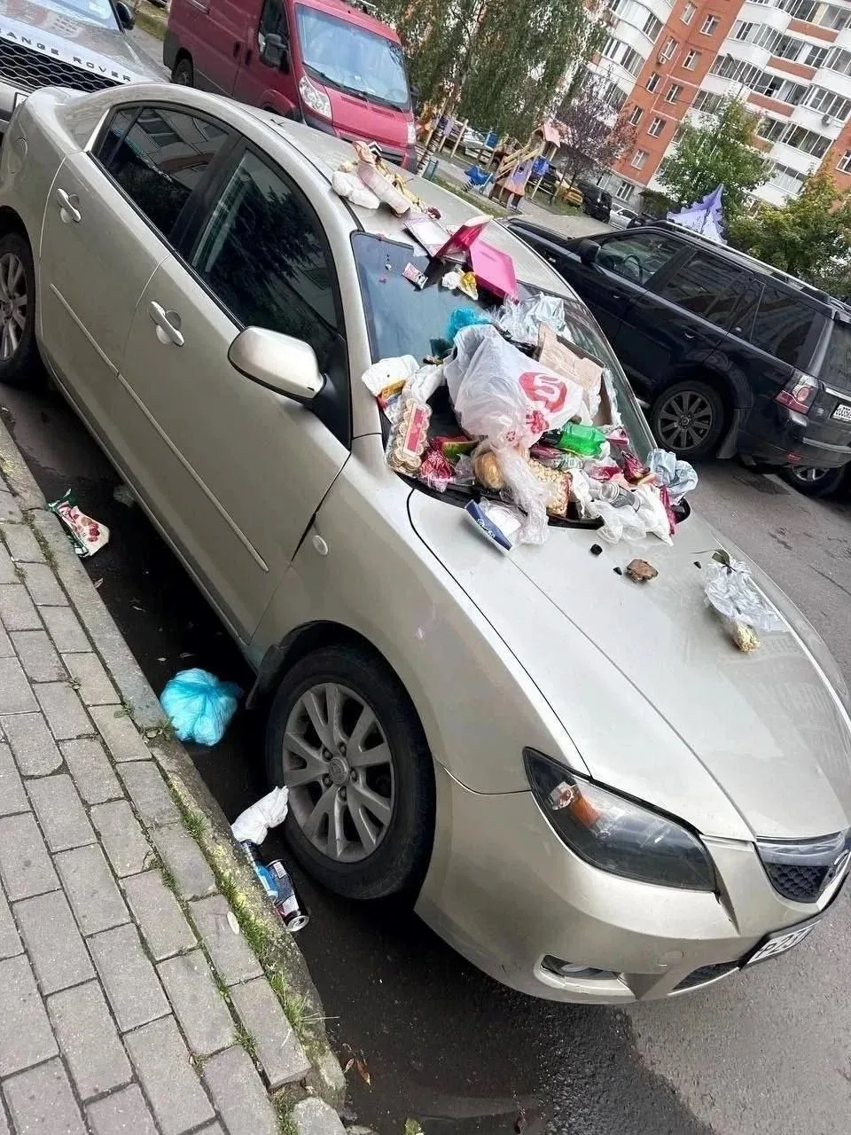Наказание за неправильную парковку у соседей в Сокольниках