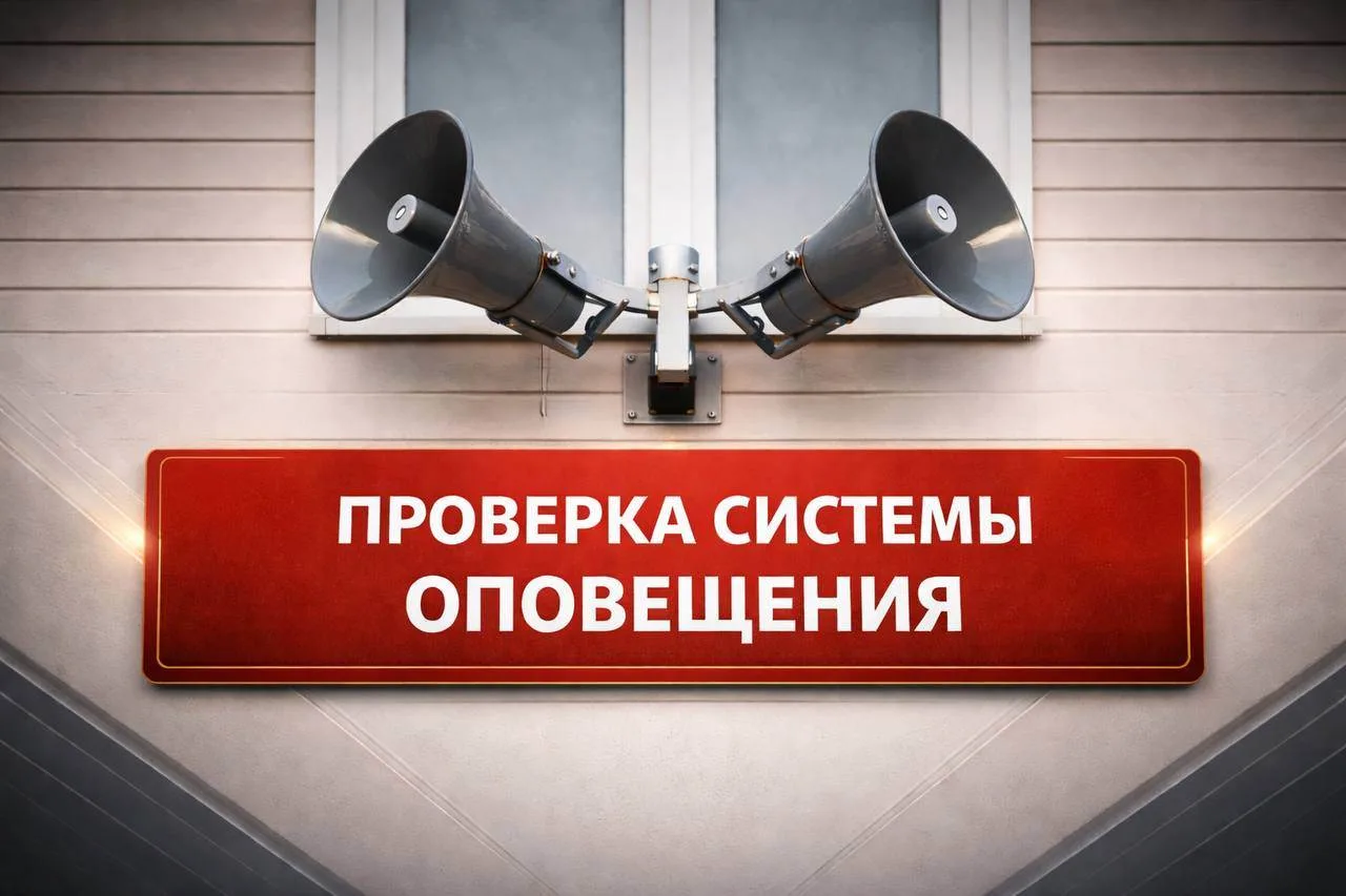 🔊 Комплексная проверка готовности региональной системы оповещения населения пройдёт се...