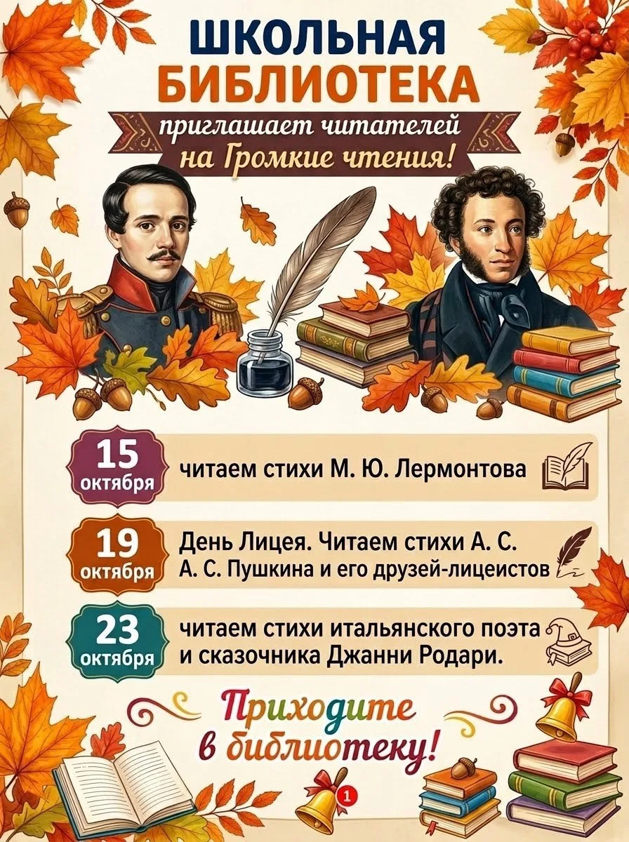 Ждем вас в библиотеке!