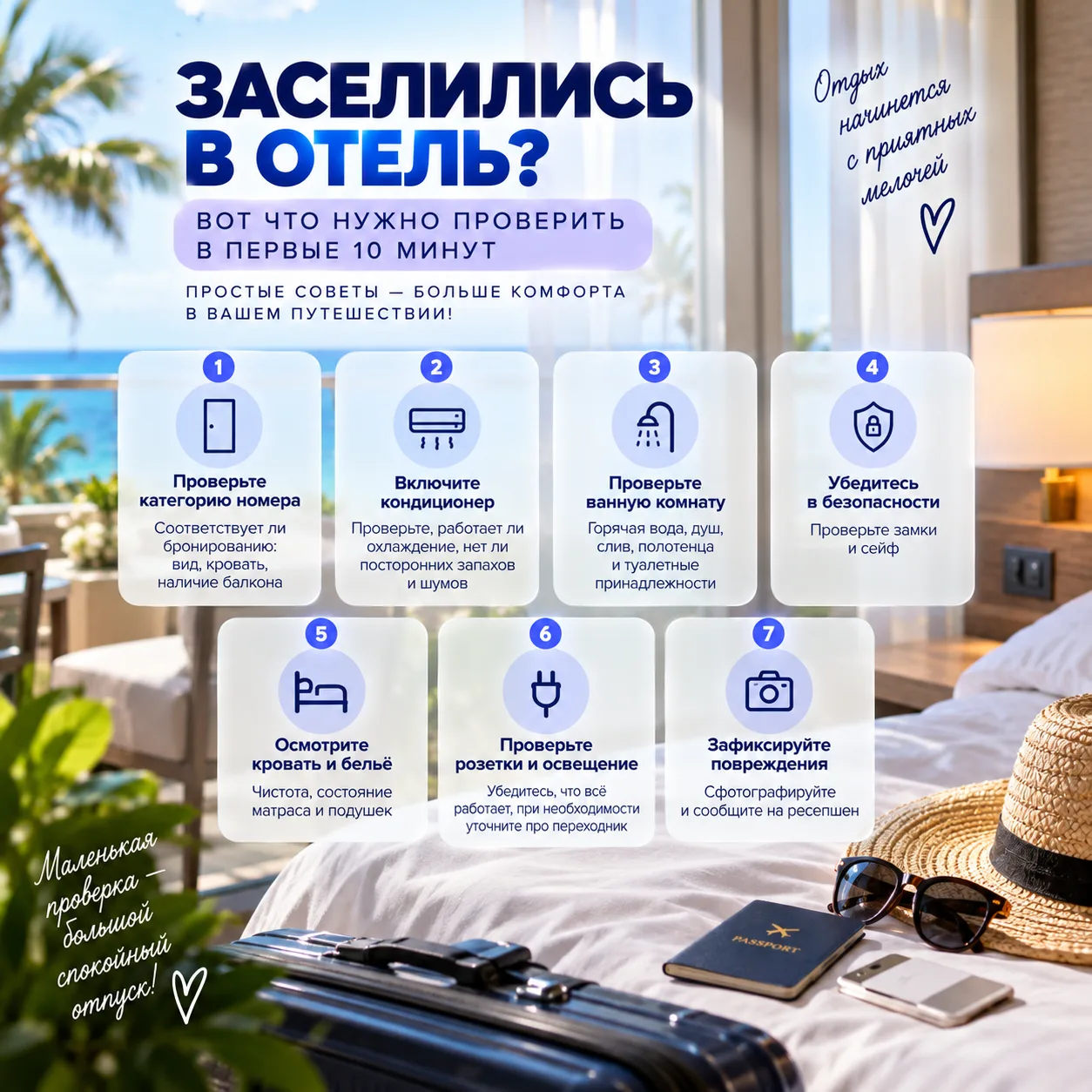🏨 ЗАСЕЛИЛИСЬ В ОТЕЛЬ? НЕ СПЕШИТЕ РАСПАКОВЫВАТЬ ЧЕМОДАН! 😏