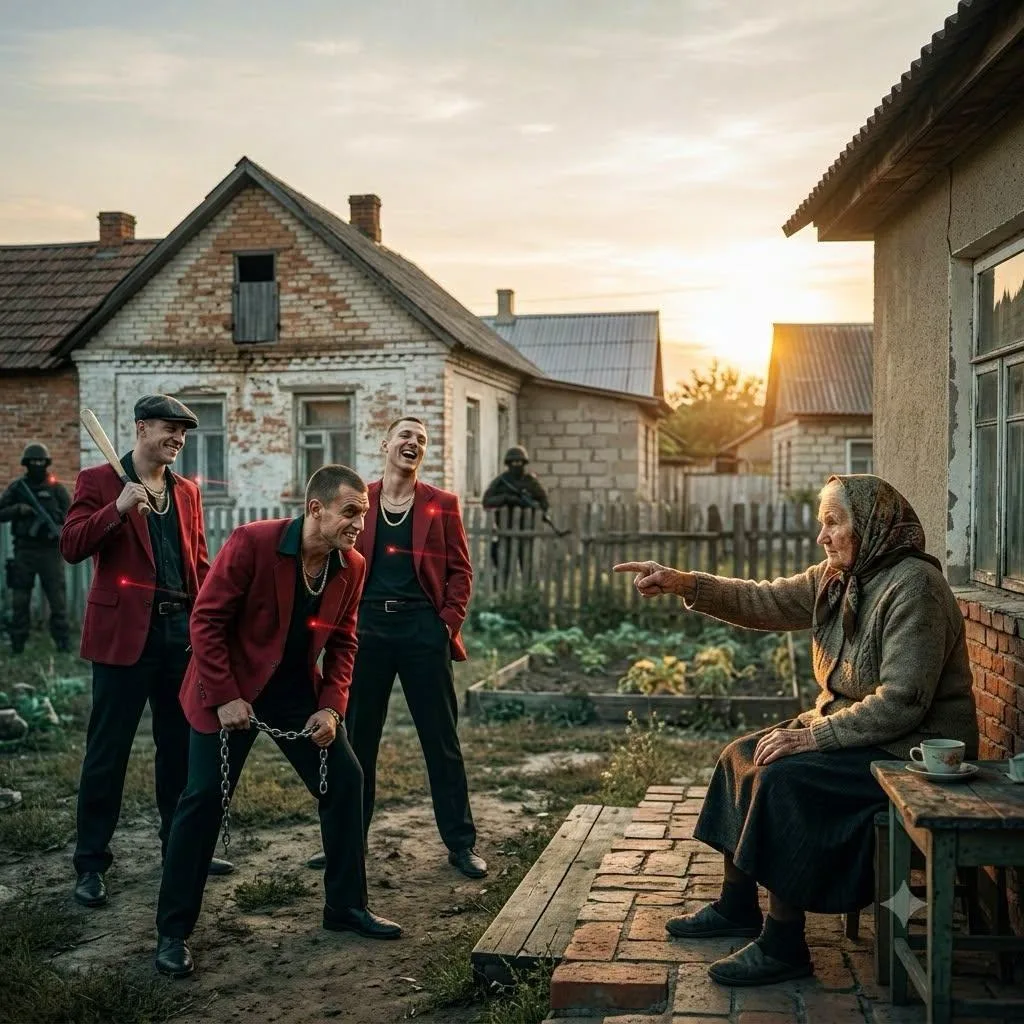 Братки ЗАСТЫЛИ от ее слов. Они НЕ ЗНАЛИ, что у ПЕНСИОНЕРКИ есть НЕПРОСТАЯ ВНУЧКА... Рок...