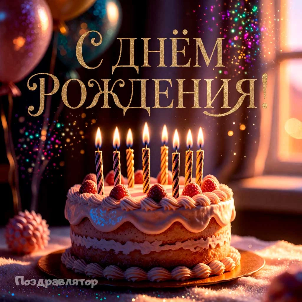 Желаю тебе целый год счастливых дней, добрых встреч и исполнения желаний. Пусть рядом б...