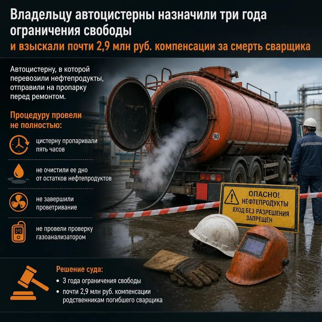 ⚡️ 3 года ограничения свободы и 2,8 млн рублей штрафа: реальный кейс