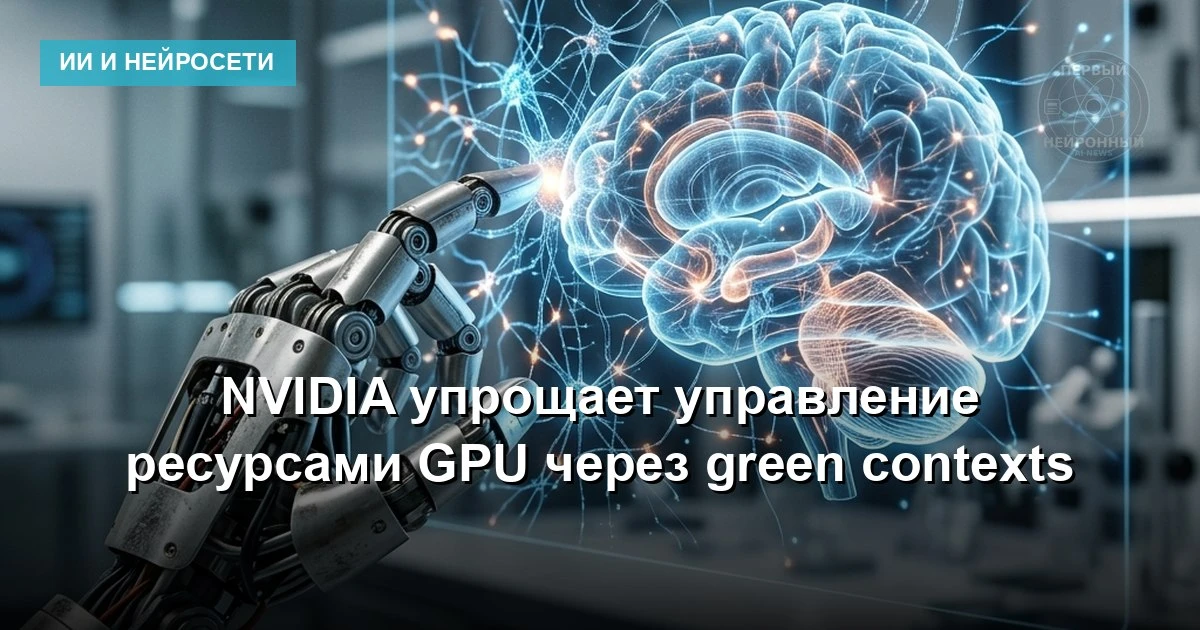 В CUDA 13.1 green contexts стали доступны через Runtime API: приложение может явно выде...