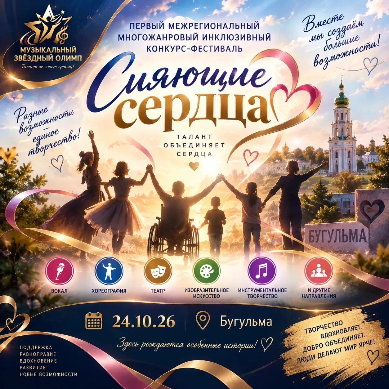 💖  У каждого сердца есть свой свет. Давайте позволим ему сиять!