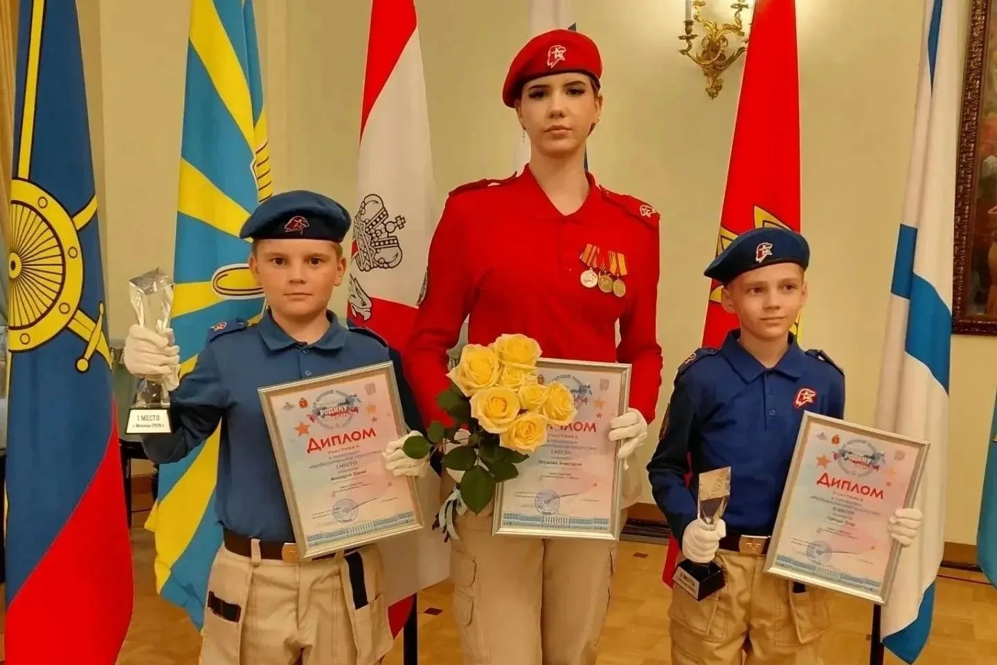 Донские юнармейцы – победители Всероссийского конкурса «Профессия – Родину защищать»