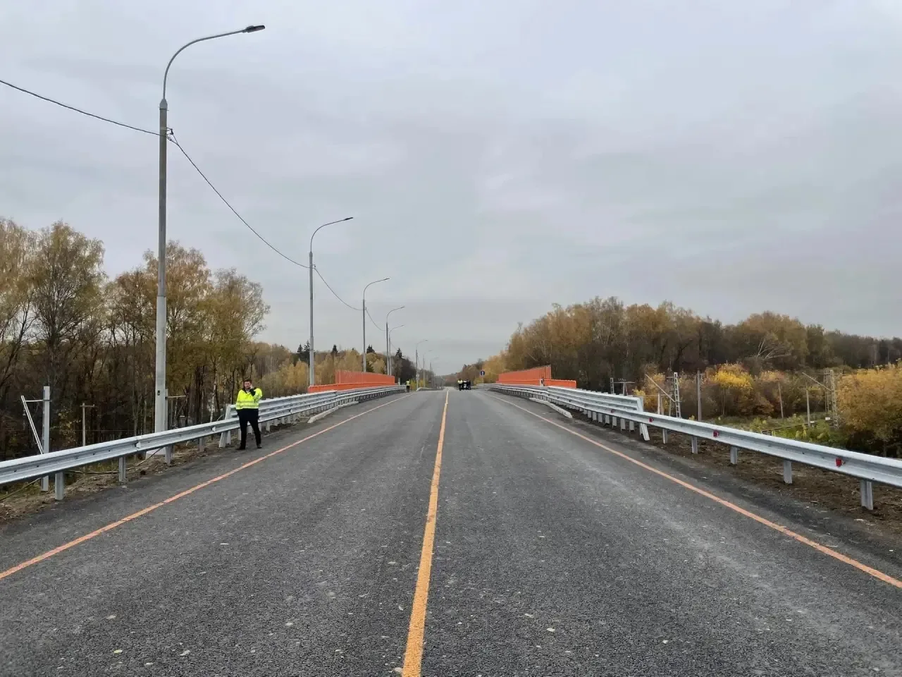 Открыли рабочее движение по путепроводу в Серпухове!