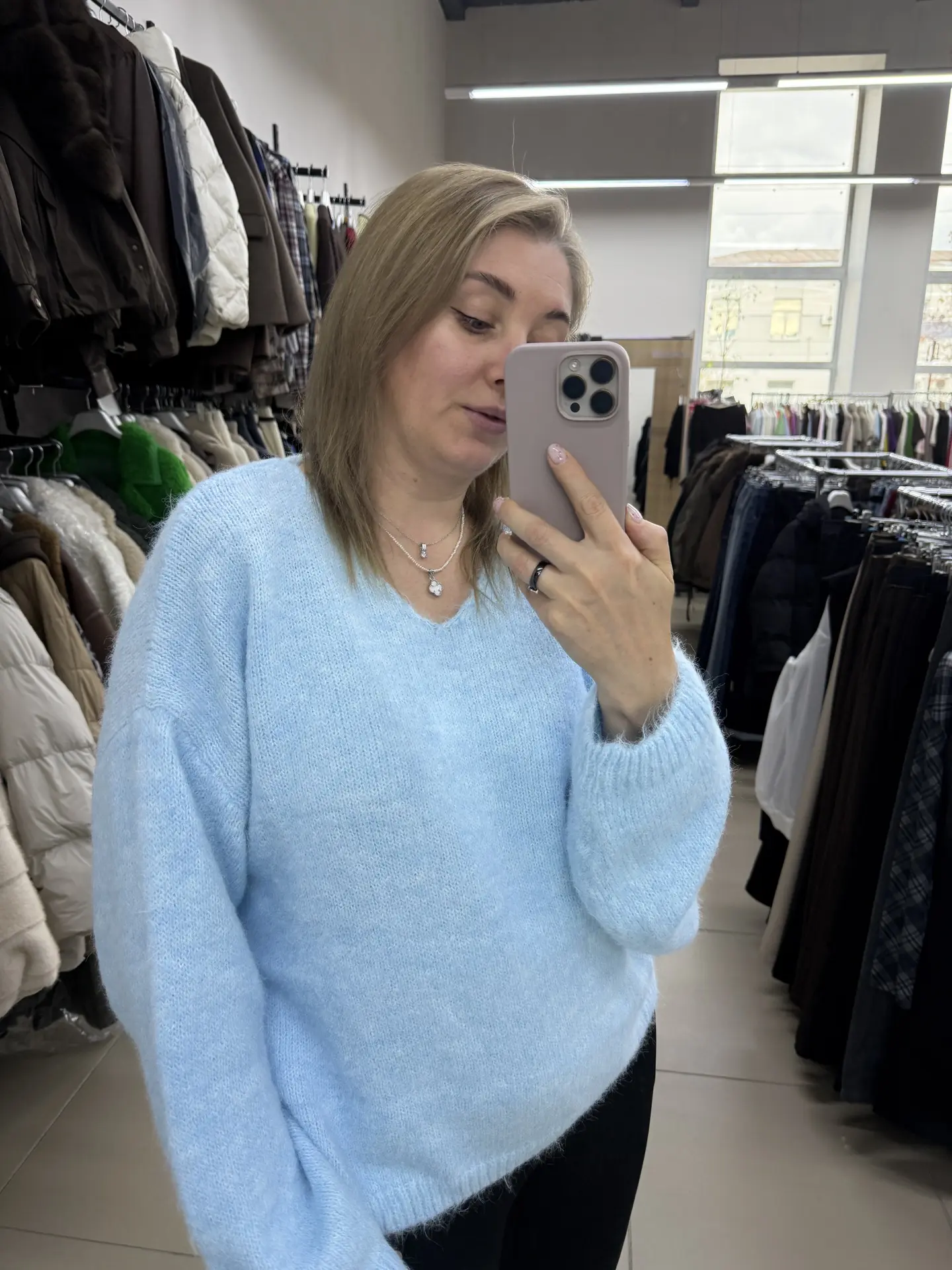 Мягкие свитера из махера 🕊️