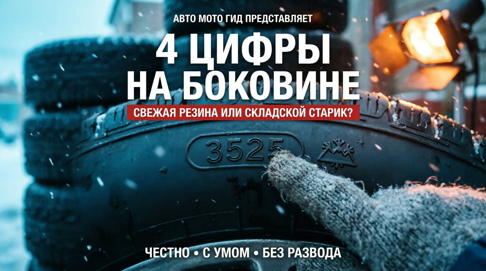 Зимняя резина — 4 цифры, которые расскажут правду о шине.