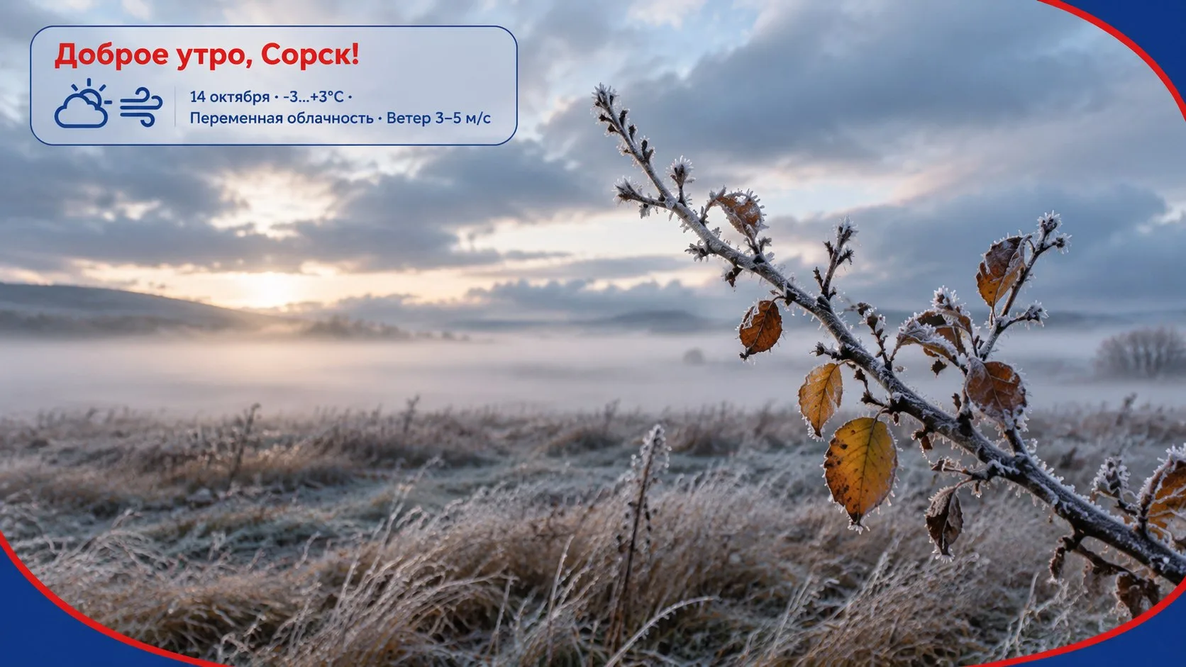 Доброе утро, Сорск! ️