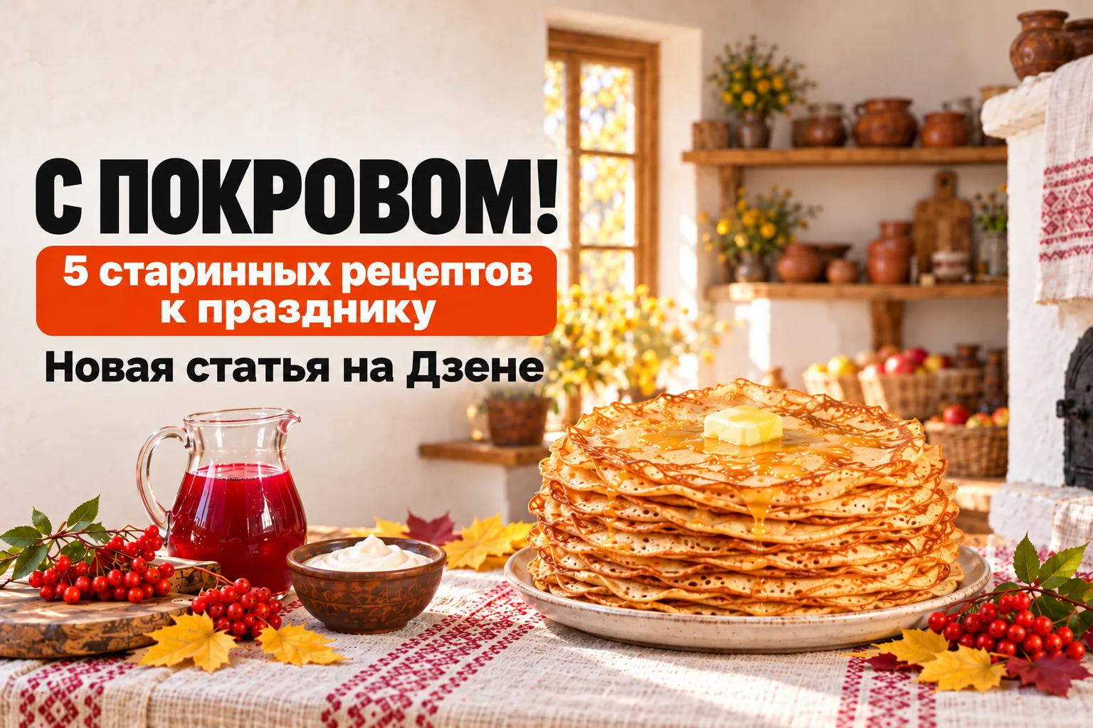 С Покровом, дорогие друзья! 🍂
