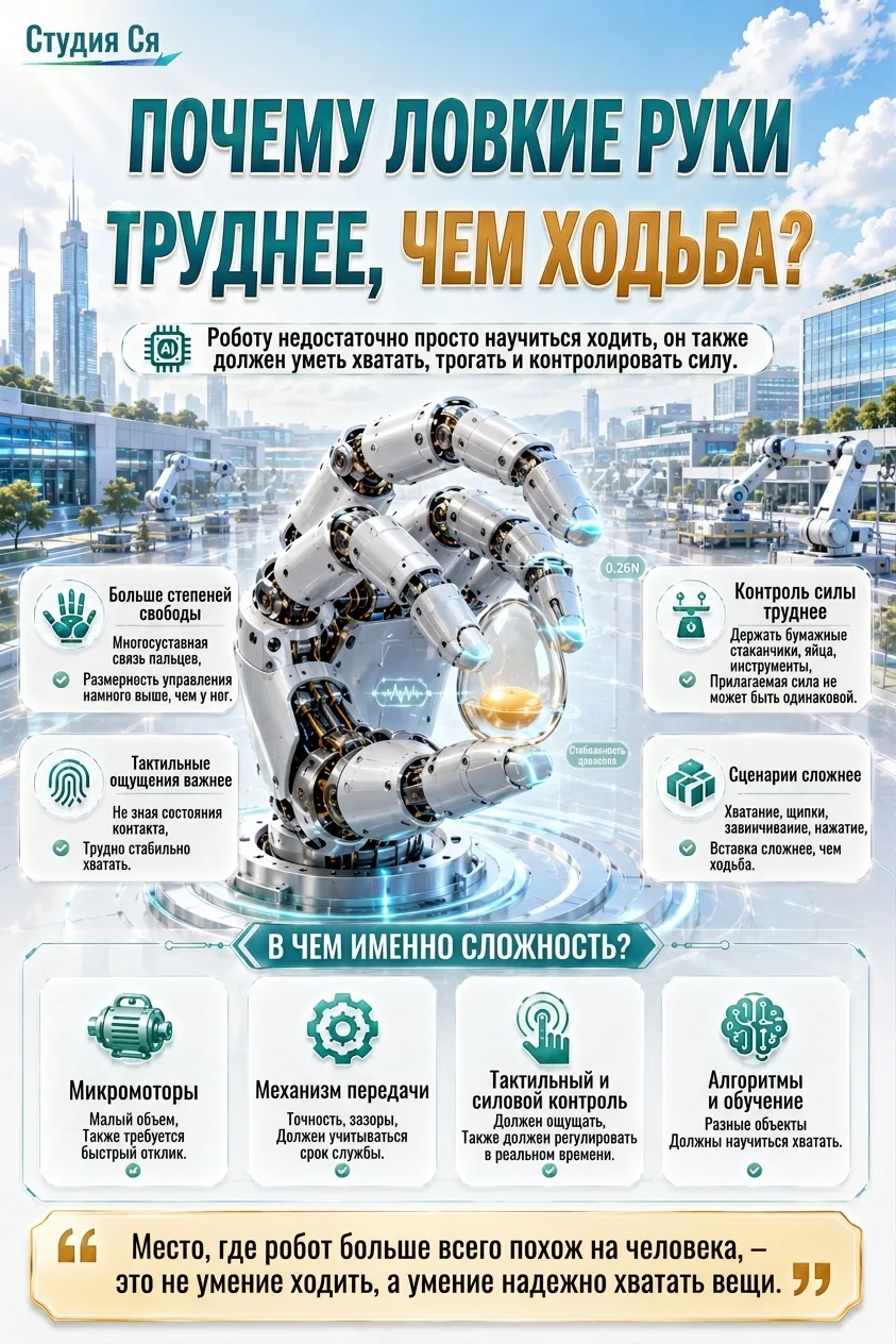 Роботы-гуманоиды умеют ходить, но настоящая революция начнётся тогда, когда роботы полу...