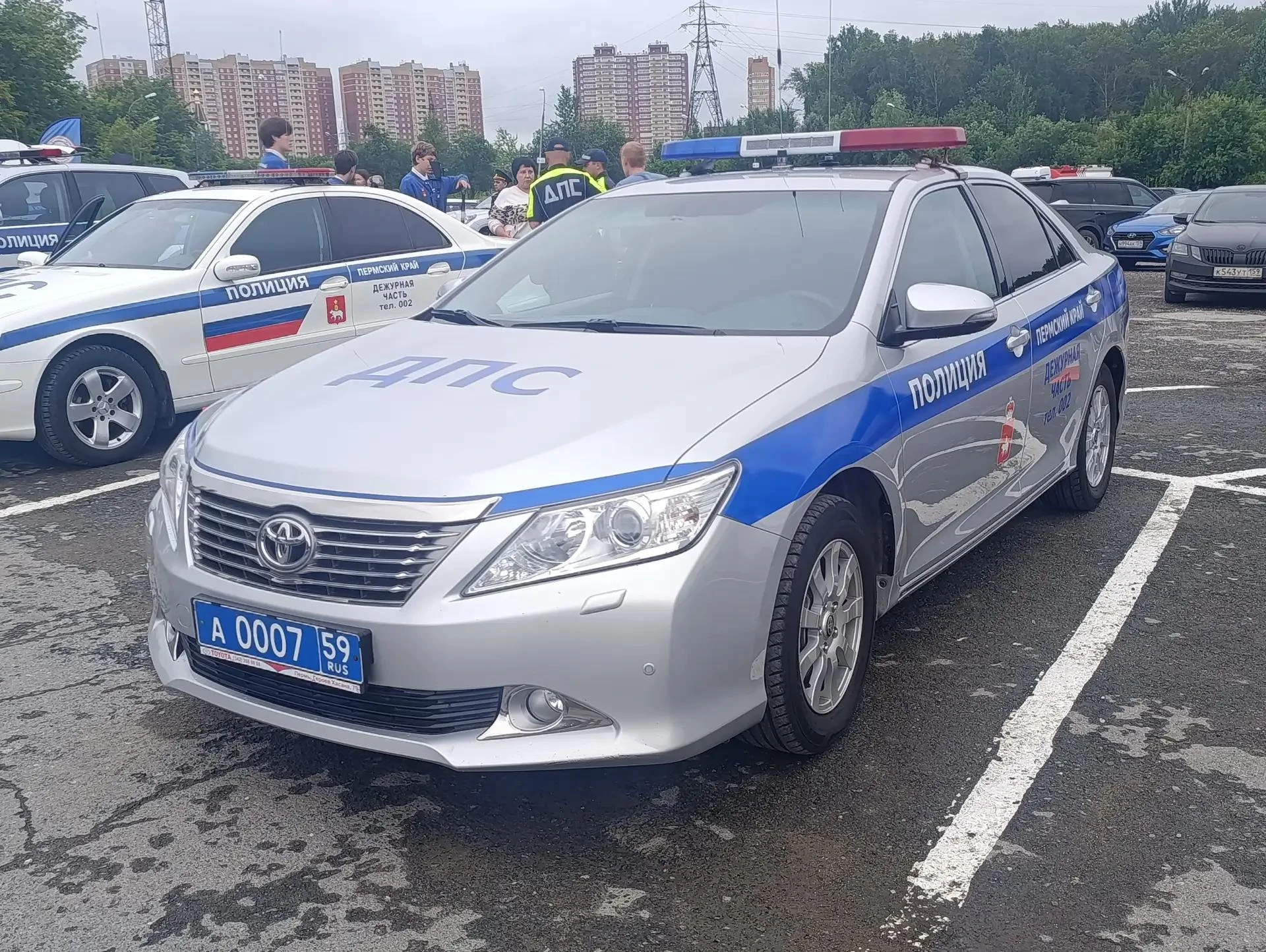 Пьяный водитель укусил сотрудника ДПС в Прикамье