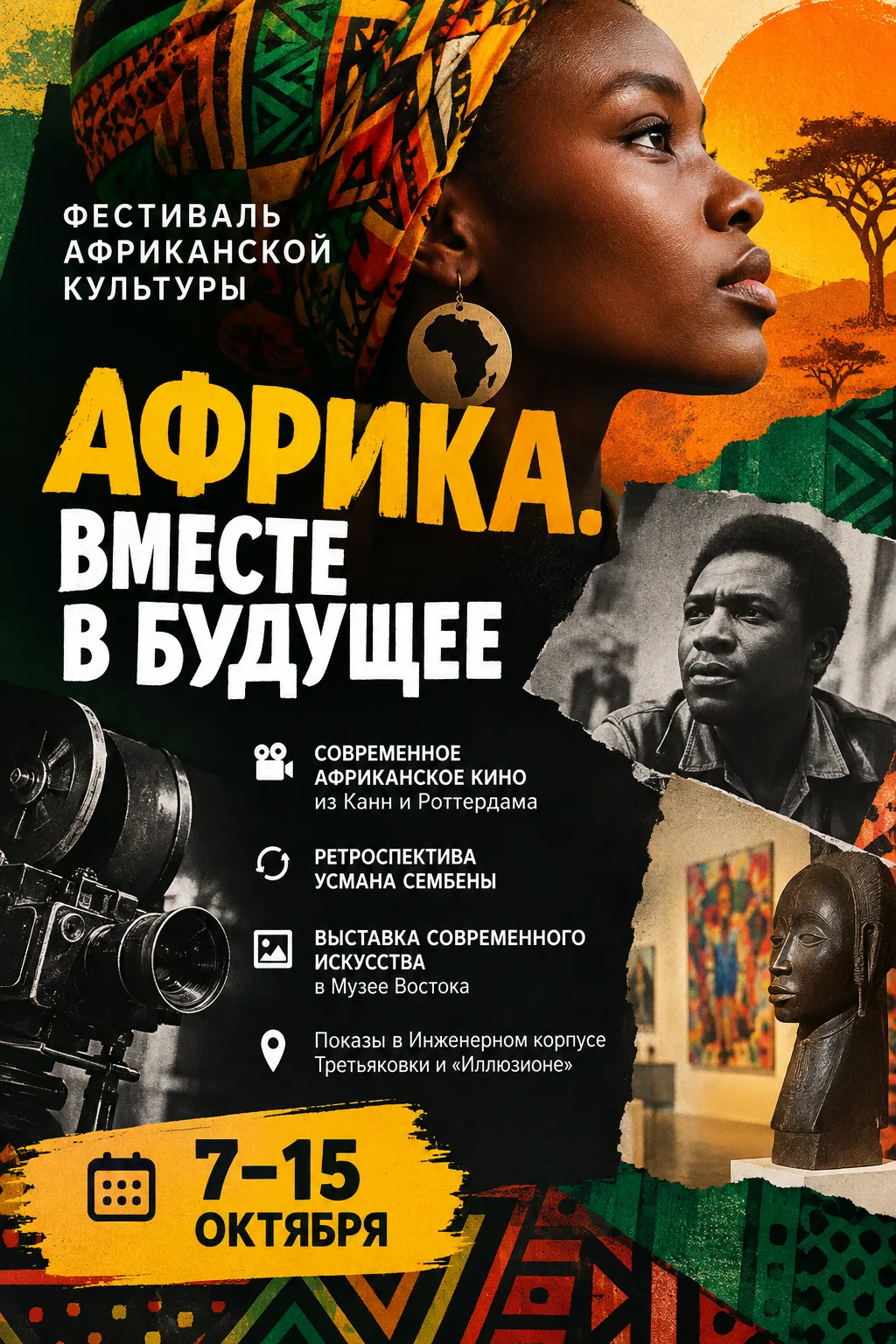 🎬 «Африка. Вместе в будущее» – фестиваль африканской культуры