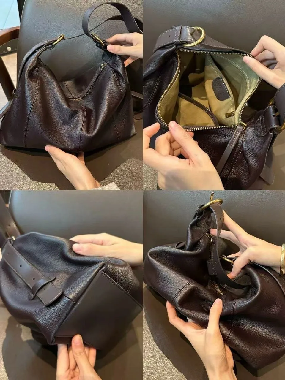 👜 Женская сумка из натуральной кожи
