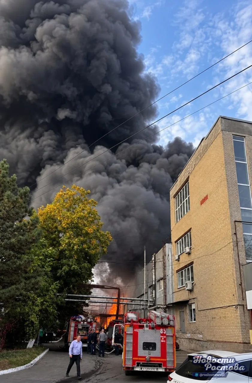 Пожар на складах в Аксае полностью ликвидирован