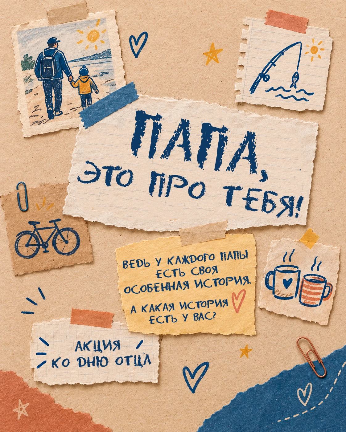 💙 «ПАПА, ЭТО ПРО ТЕБЯ!» | ОНЛАЙН-АКЦИЯ КО ДНЮ ОТЦА