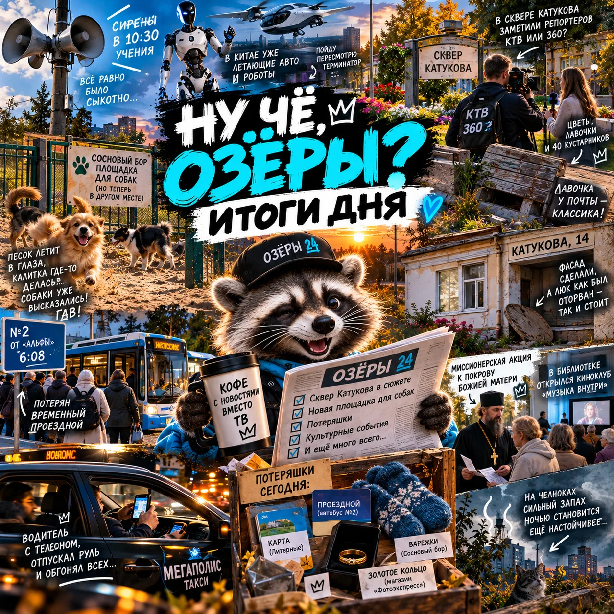 НУ ЧЁ, ОЗЁРЫ? 👀  Всем привет, кто дожил до вечера и не сошёл с ума от сирен в 10:30. П...