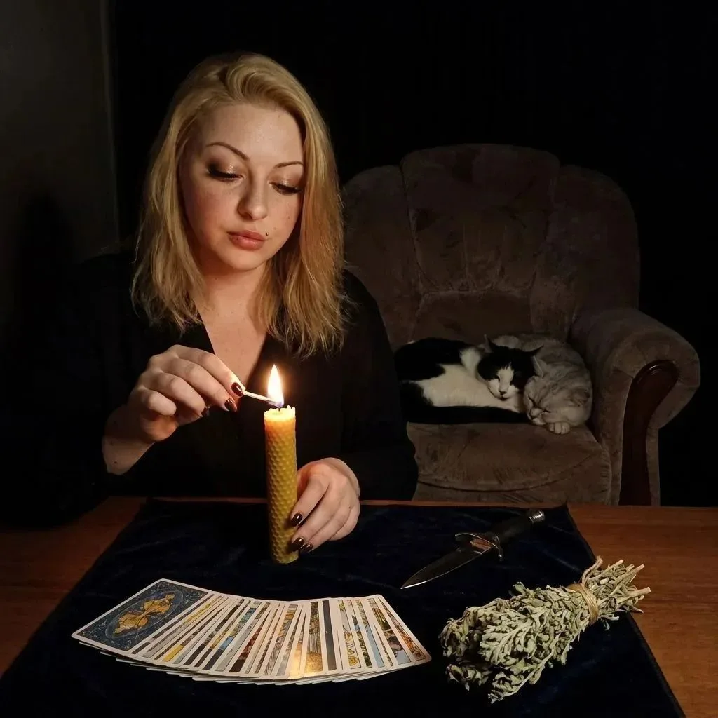 Здравствуйте меня зовут Eкатерина, я не занимаюсь магией я ей живу.