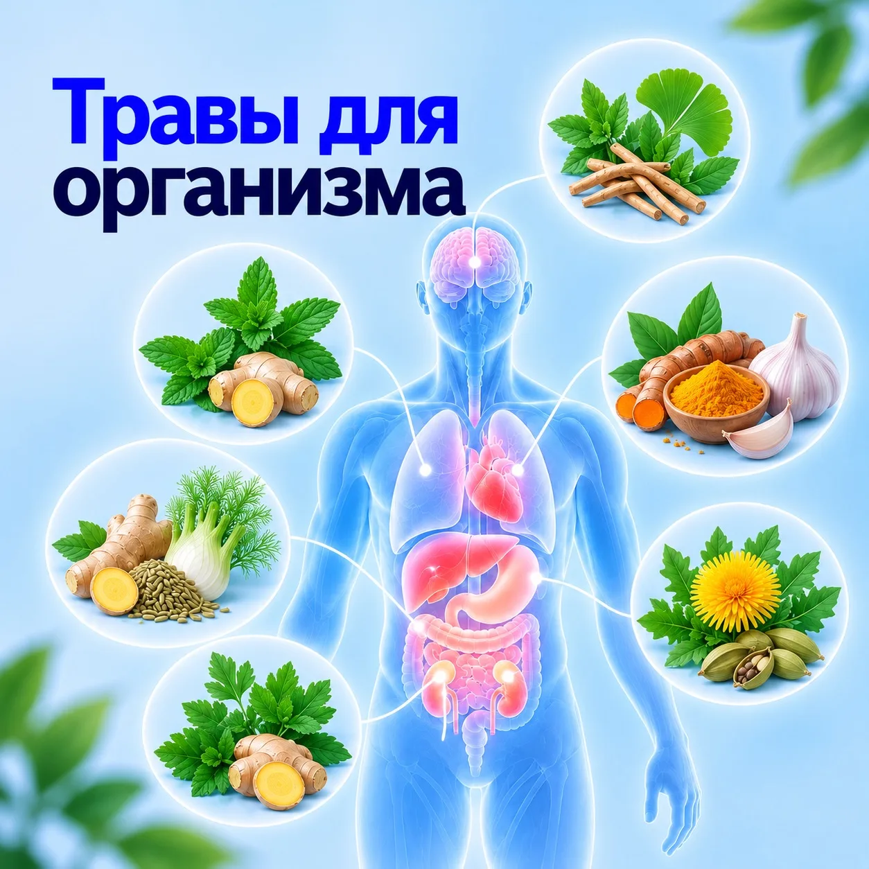 🌿 Травы для организма: что выбрать для разных систем?