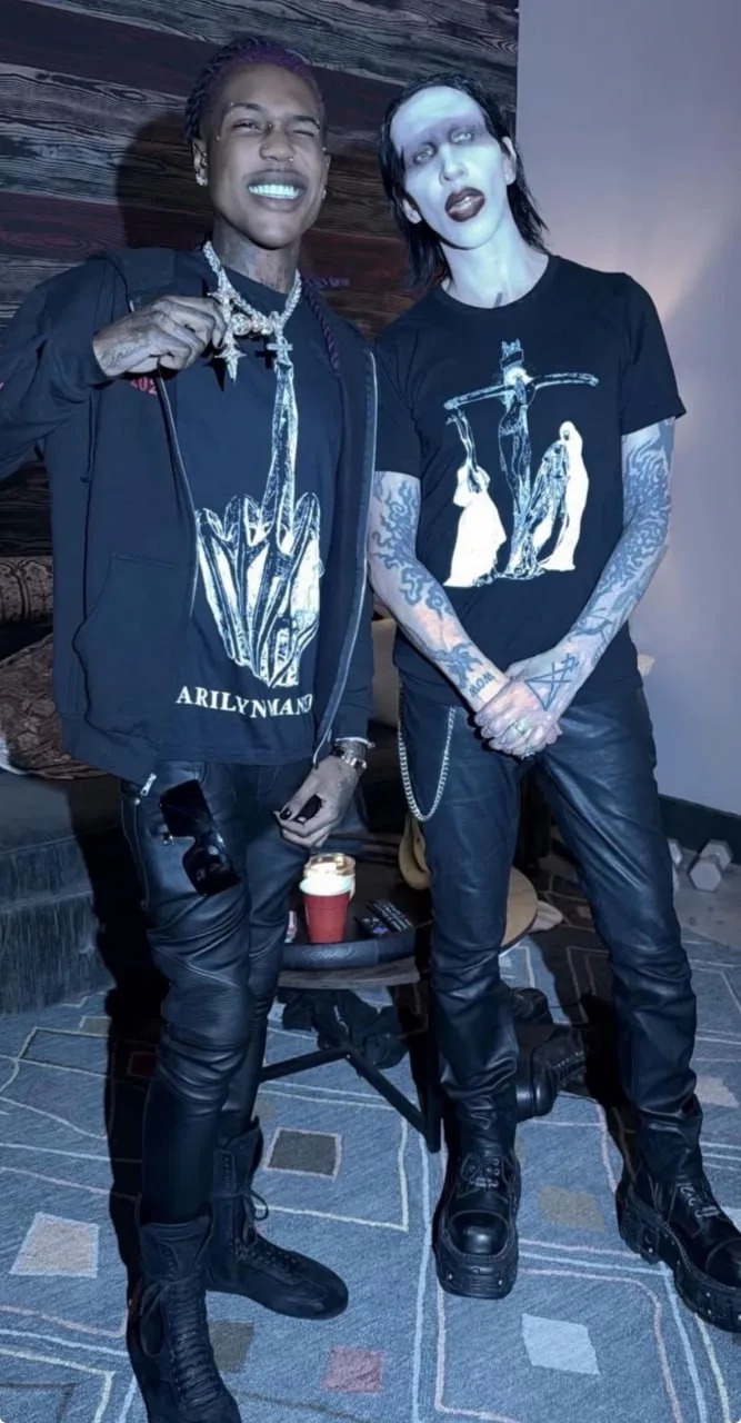 📸 Destroy Lonely x Marilyn Manson