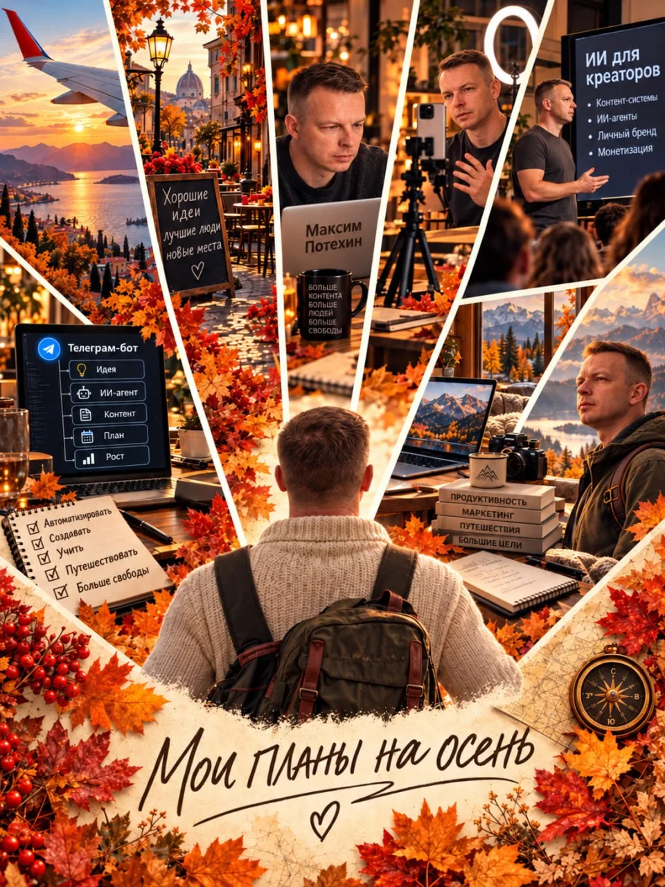 А что, если планы на осень не записывать, а сразу увидеть? 🍂