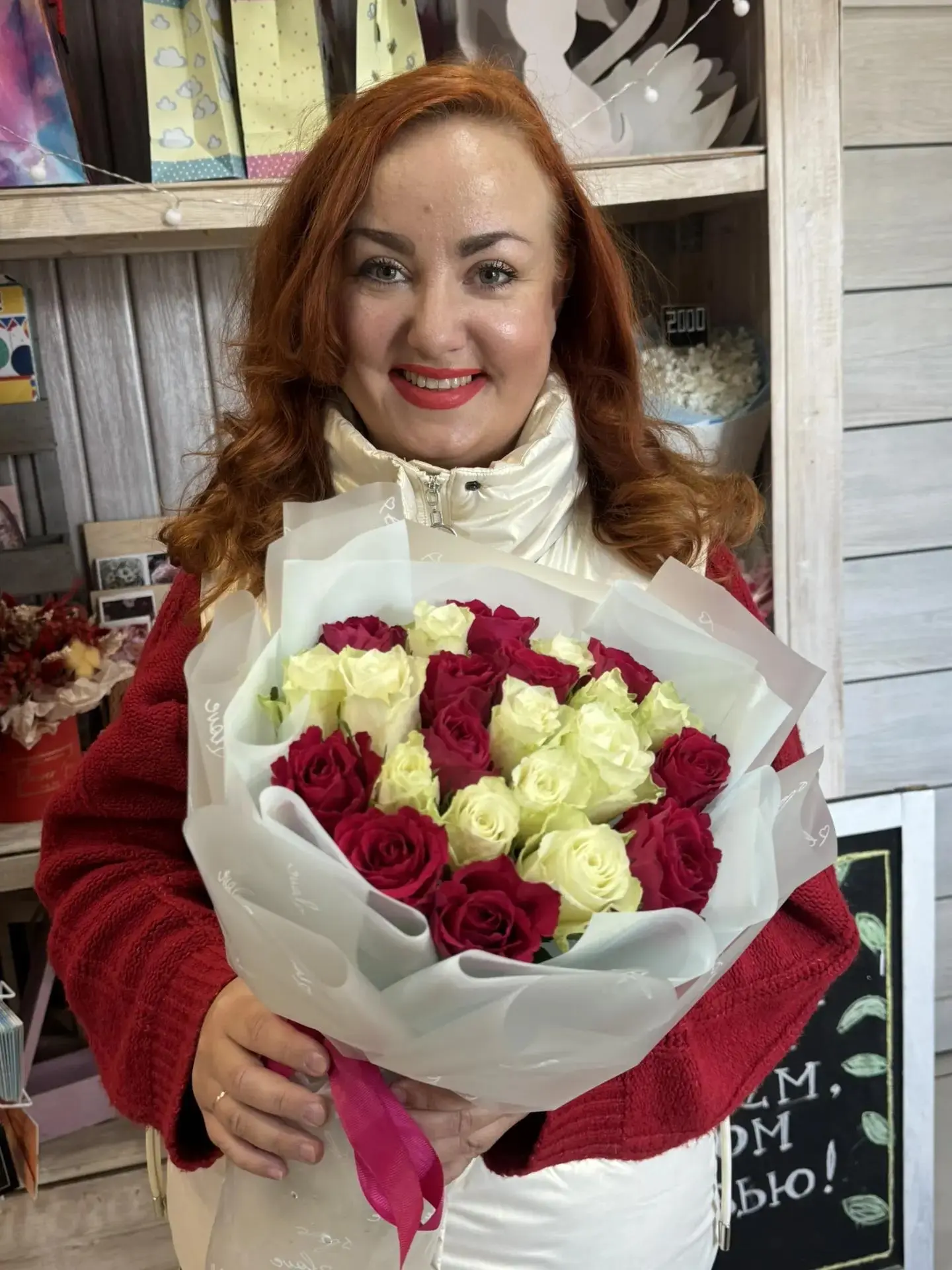 У нас победитель! И букет уже в нужных руках 🌹