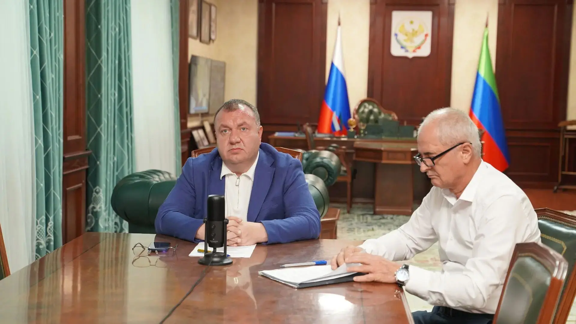 🔷Глава Хасавюртовского района принял участие в ВКС по вопросам борьбы с мраморным клопом.