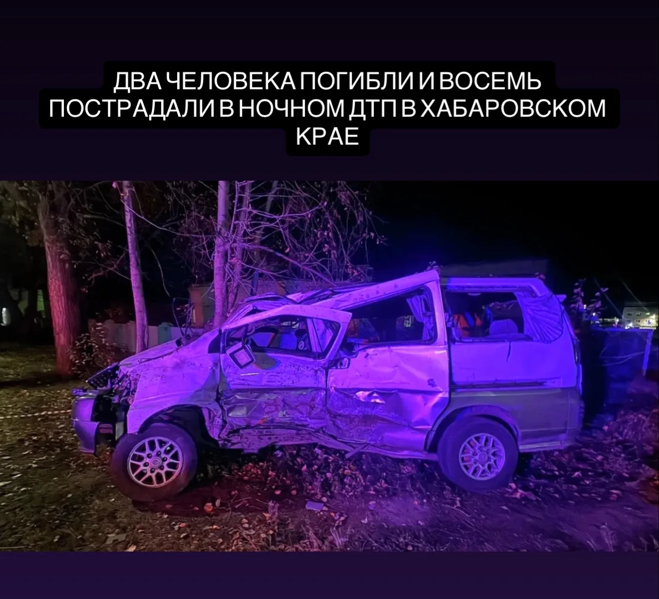 Два человека погибли в ДТП в Николаевске-на-Амуре