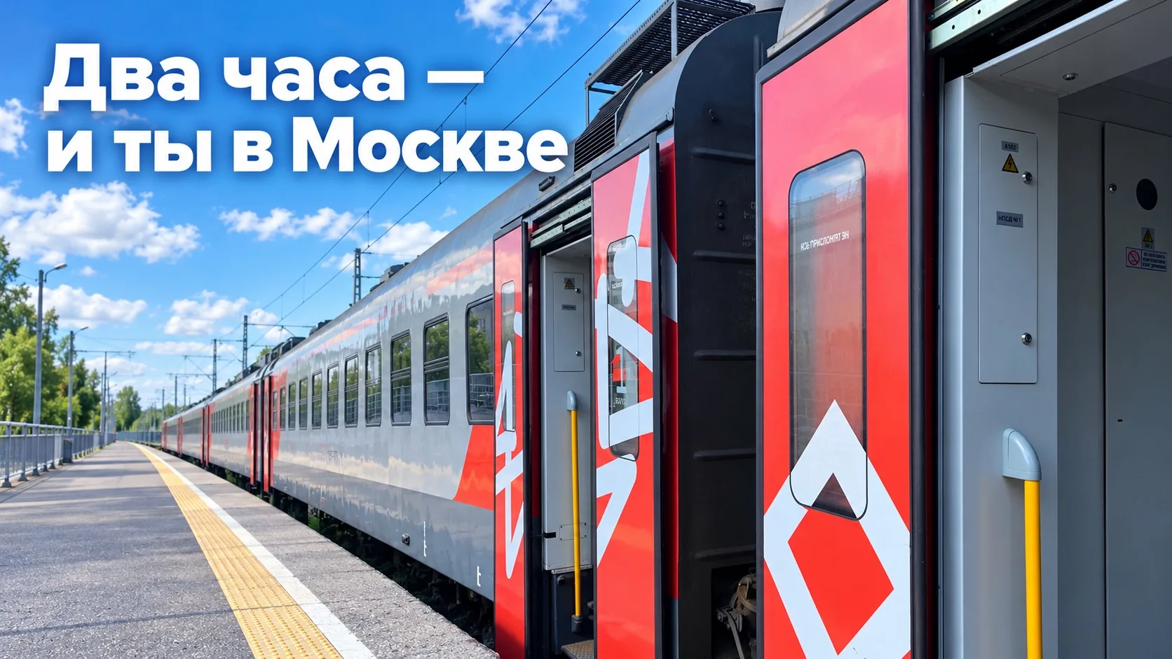 ⚡️Два часа — и ты в Москве. Такая поездка скоро может стать обычной