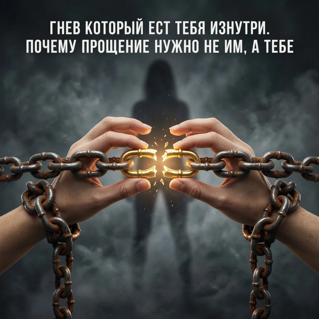🖤 ГНЕВ, КОТОРЫЙ ЕСТ ТЕБЯ ИЗНУТРИ: почему прощение — это не для них, а для тебя 🖤