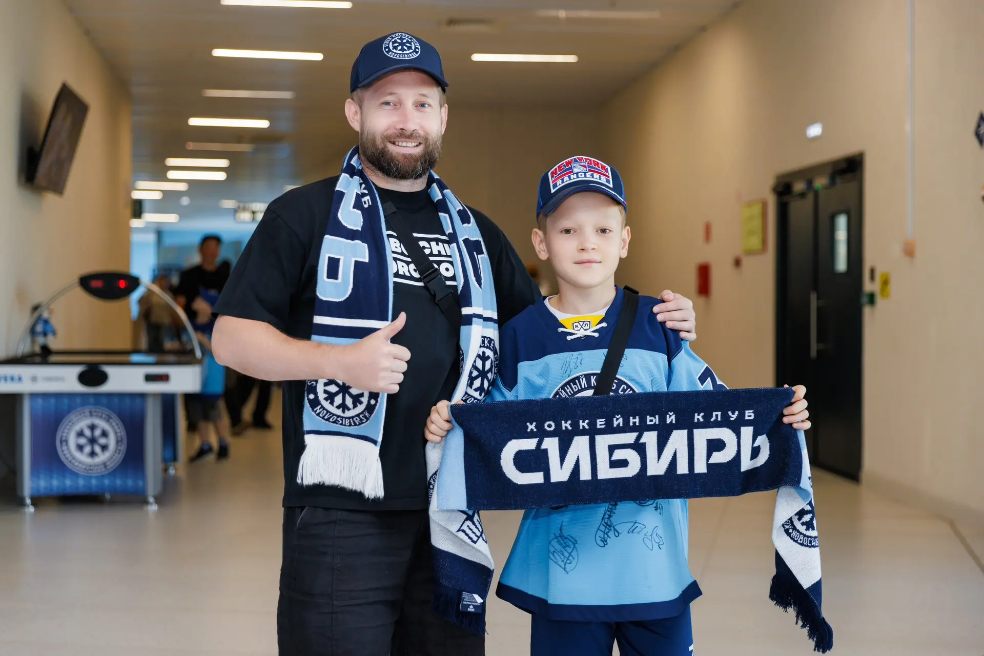 Папа, хоккей и «Сибирь» 💙
