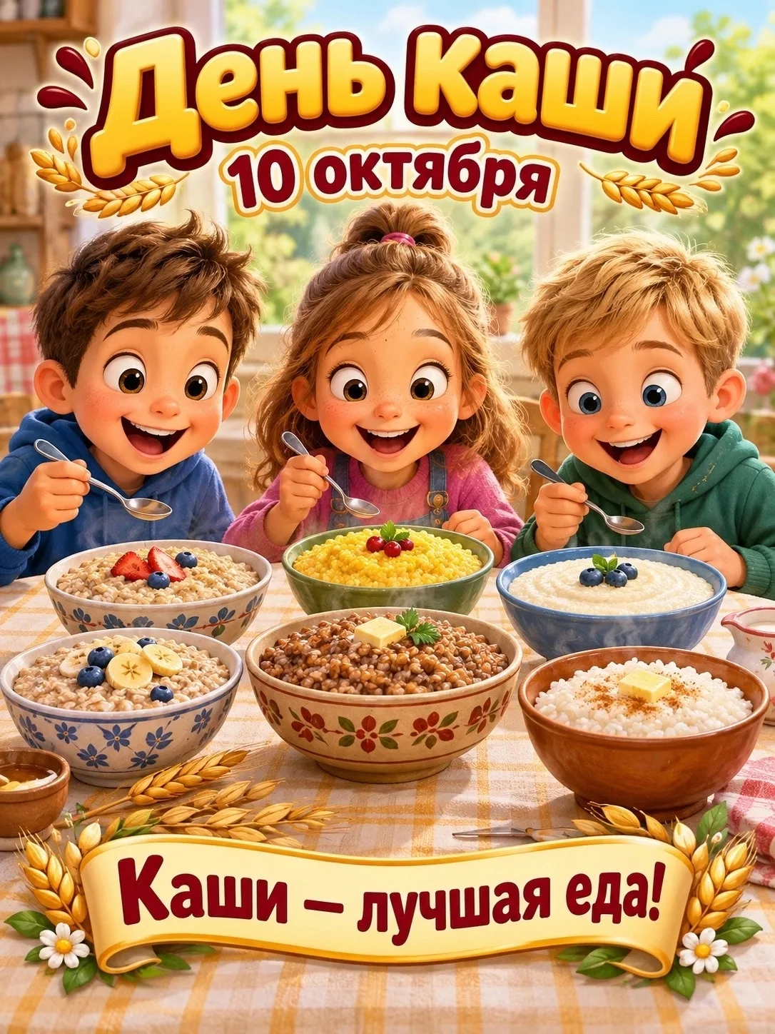 Всемирный день каши — это не просто дата, а гимн уюту, здоровью и традициям.