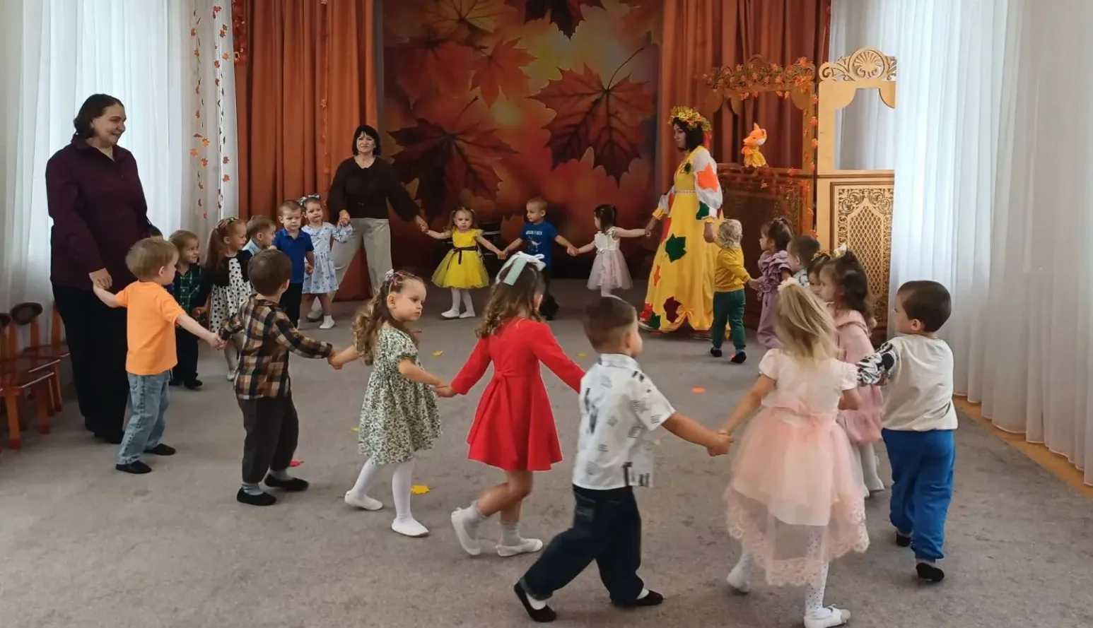 🍁Осенний праздник в детском саду
