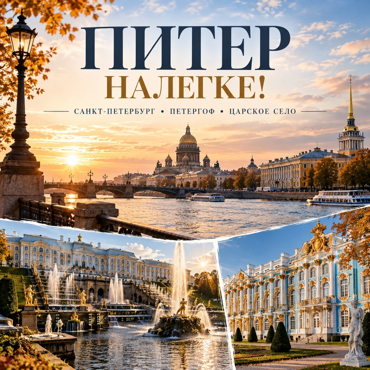 🏛 «ПИТЕР НАЛЕГКЕ!»: САНКТ-ПЕТЕРБУРГ ИЗ ЧЕЛЯБИНСКА