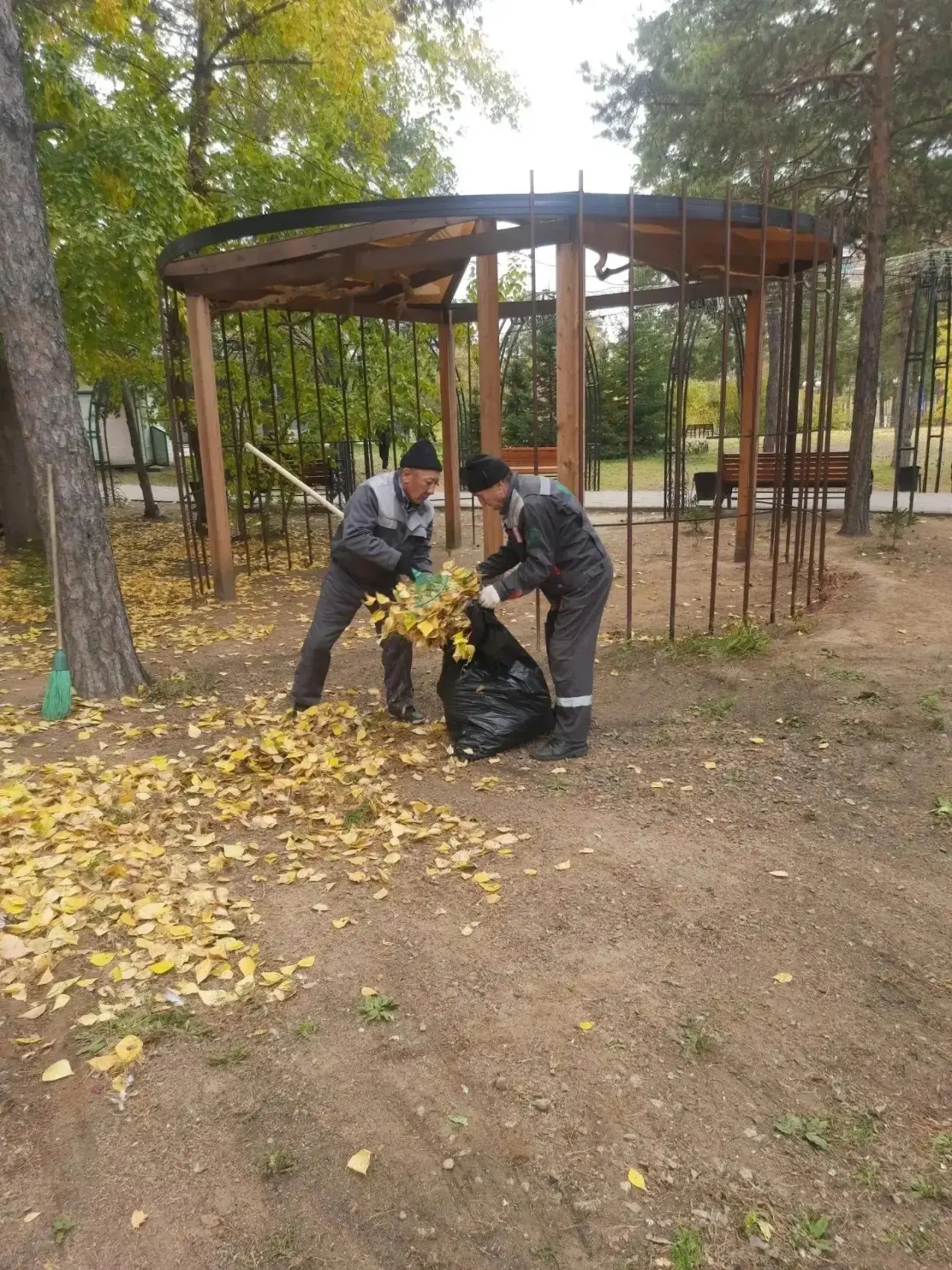 Месячник чистоты: как готовят парки к зиме?