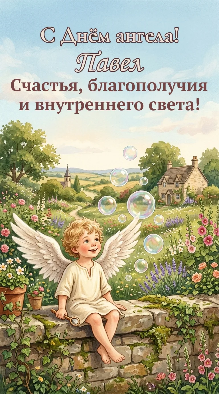 🕊️ 16 октября — с Днём ангела, Павел!