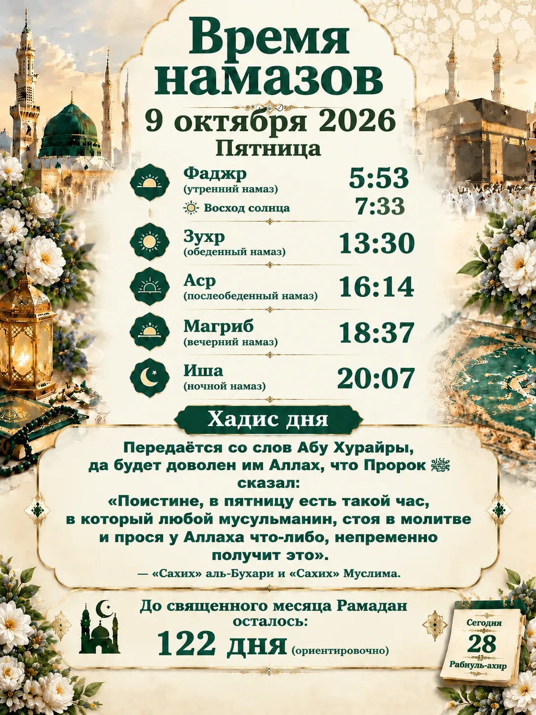 🌹 Хадис дня