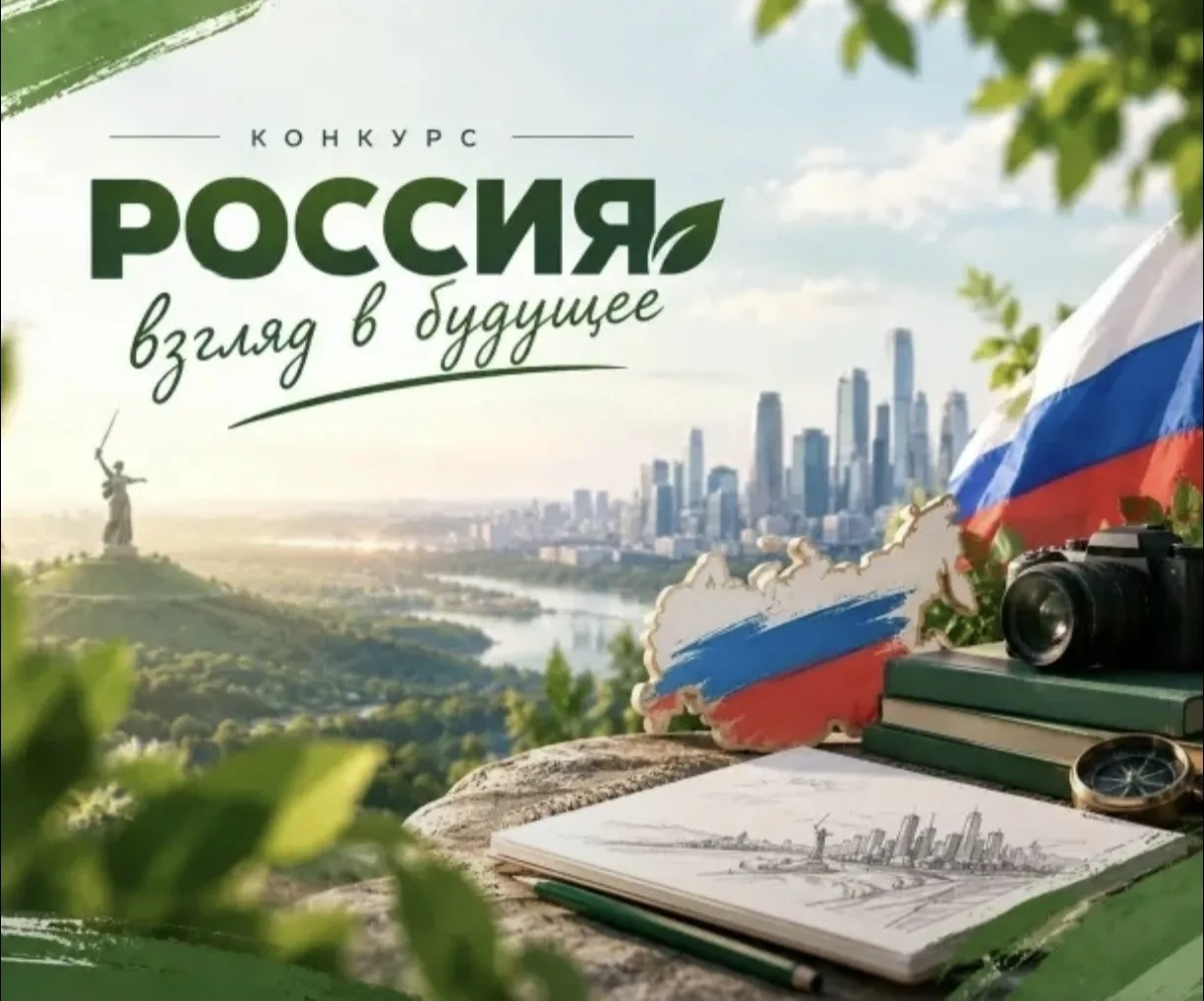 🇷🇺 «Россия: взгляд в будущее» — конкурс для тех, кто не боится мечтать и действовать!