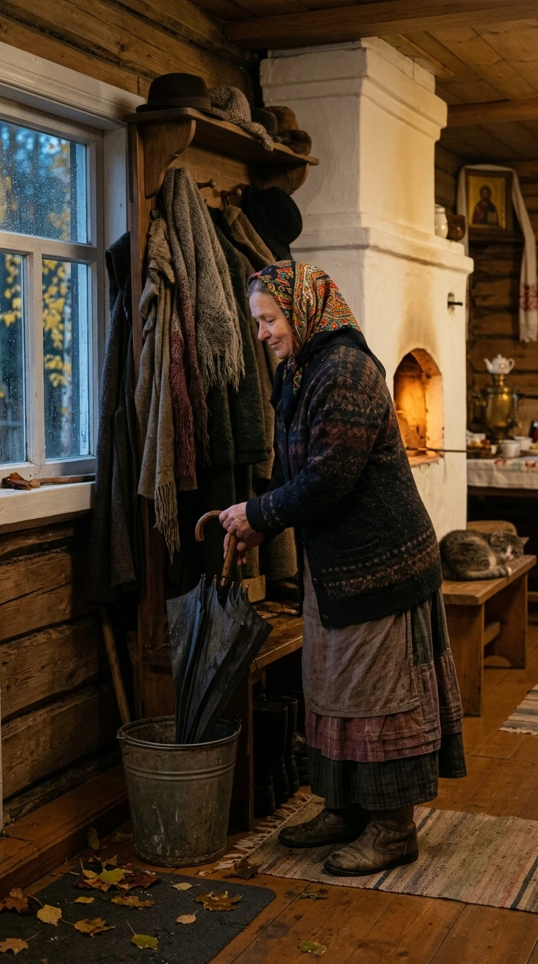 🧹 Почему нельзя раскрывать зонт прямо в квартире?