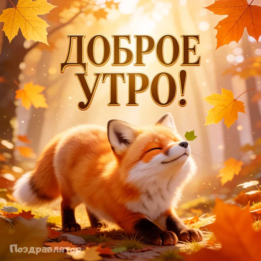 Пусть этот день начнётся с улыбки и хорошего настроения. И пусть всё, что ты задумаешь,...