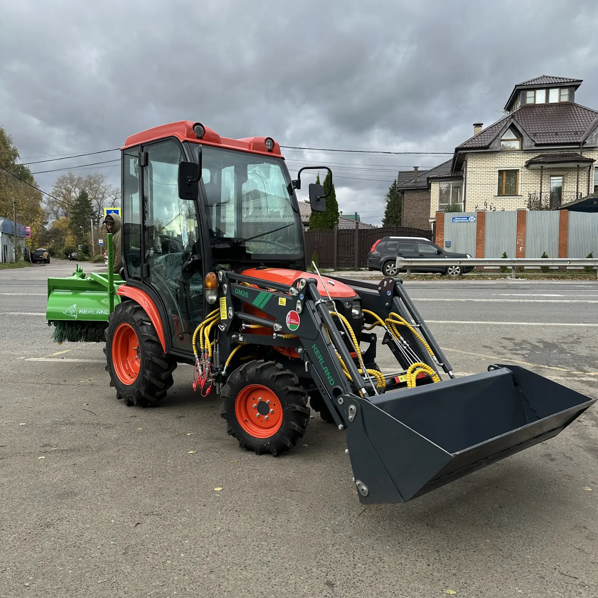 Kubota 211 — японский минитрактор, который можно собрать под свои задачи. Цена трактора...