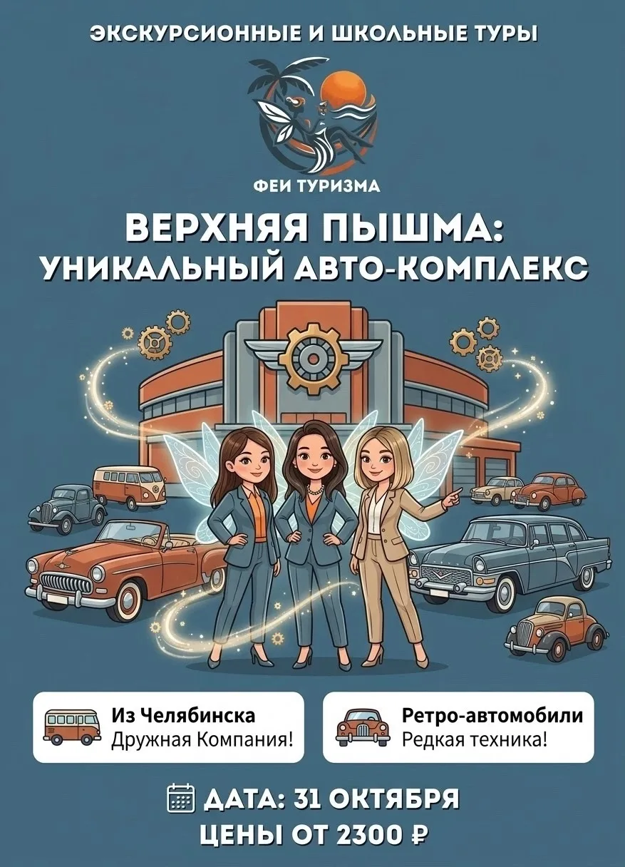 🚗 Едем в один из самых крутых автомобильных комплексов мира — Верхнюю Пышму!
