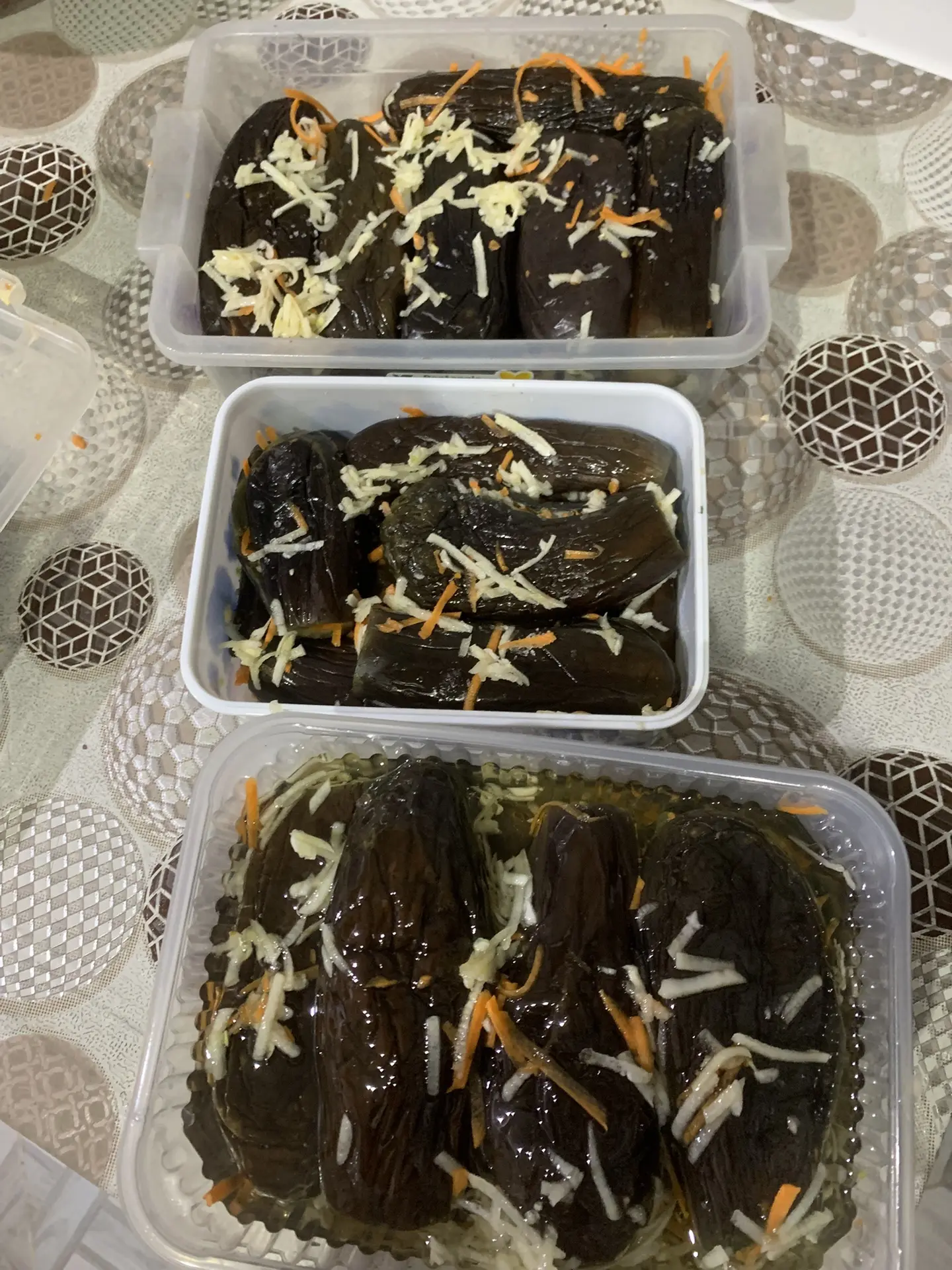 Засолила баклажаны 🍆 на зиму😋