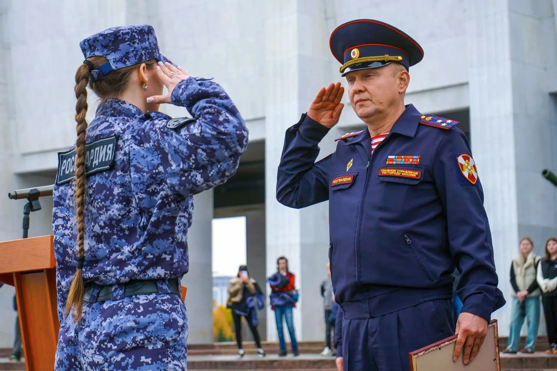 💪 Новые силы в рядах столичного главка Росгвардии