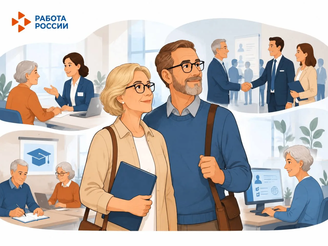 📊 774 пенсионера обратились за помощью в трудоустройстве