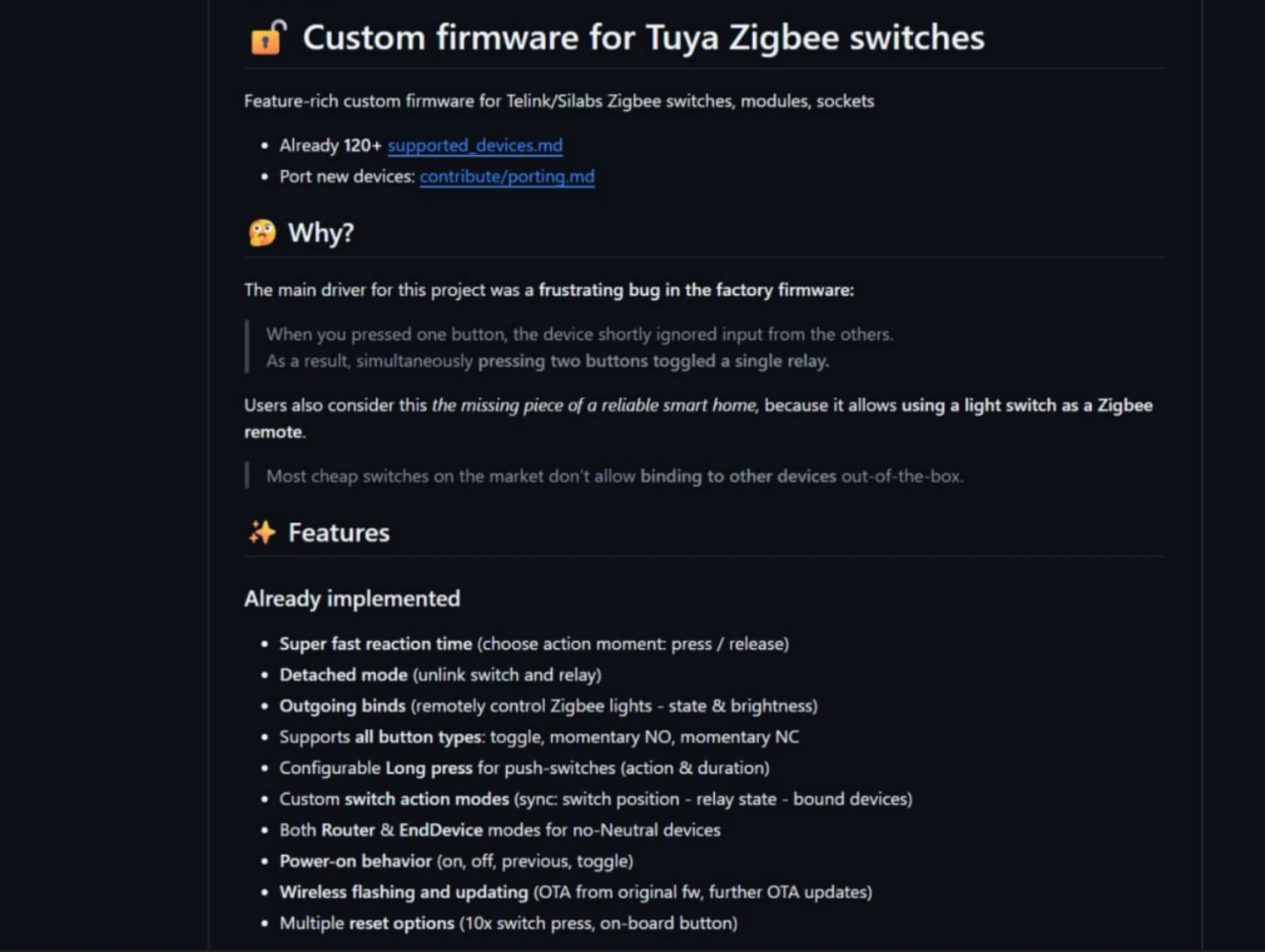Tuya-Zigbee-Switch: