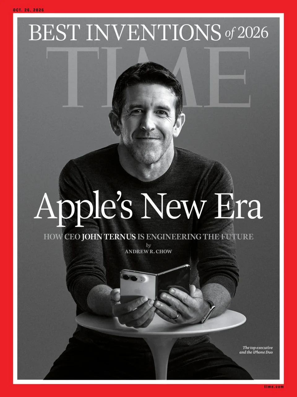 Джон Тернус в интервью TIME сказал, что китайские раскладушки отстой, а iPhone Duo — nice!