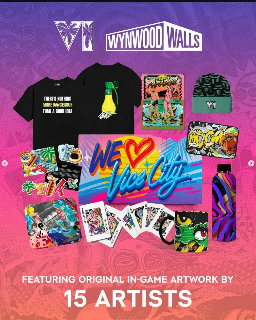 GTA 6 станет «музейным достоянием» — Rockstar объявила о партнёрстве с Wynwood Walls